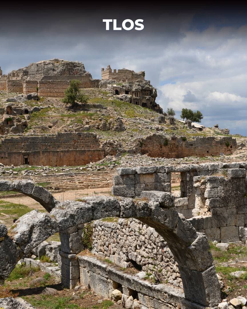 Likya Medeniyetleri Turu (Tlos, Xanthos, Patara)