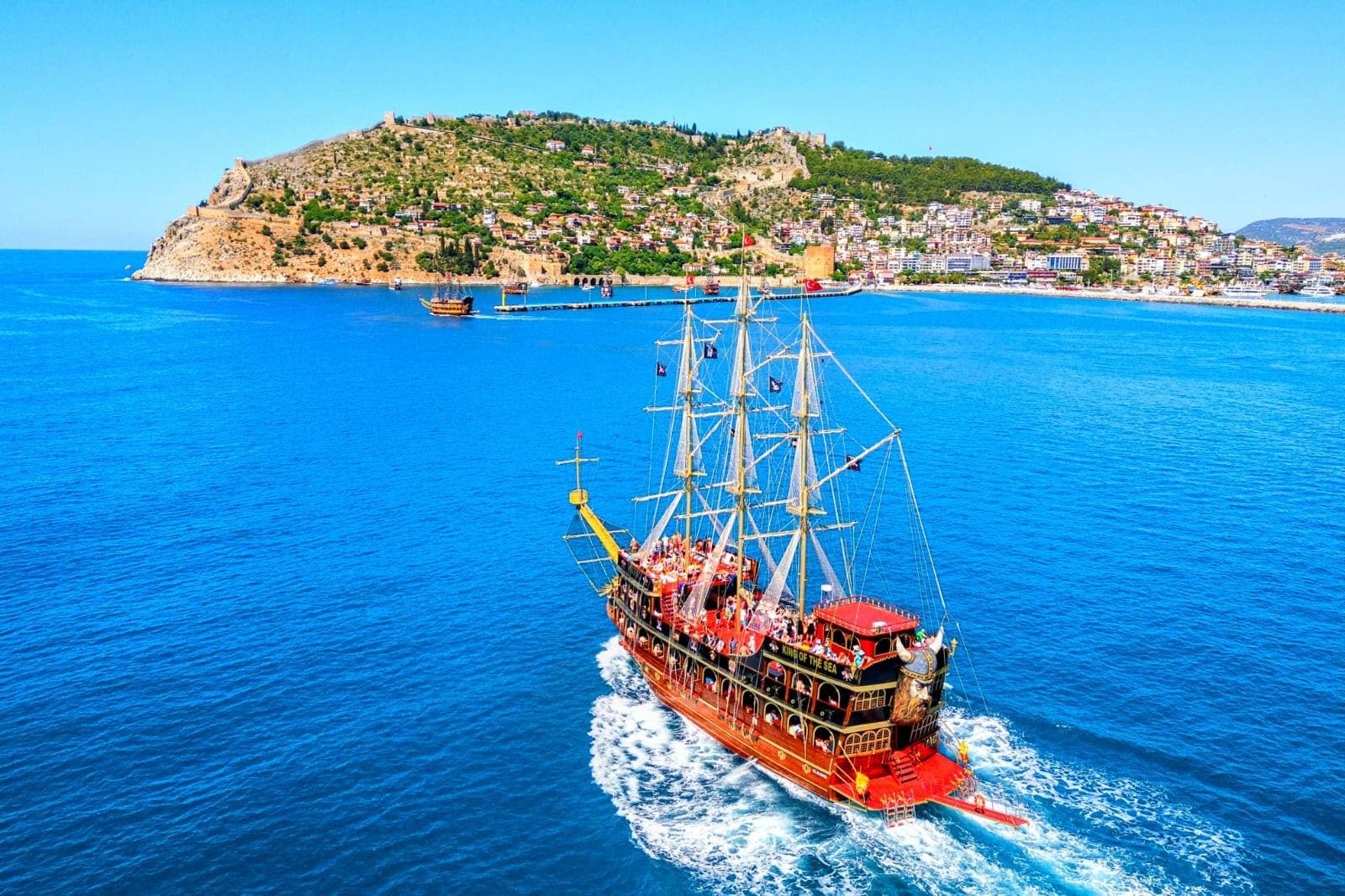 Piratenboot-Tour in Alanya (ohne Transfer)